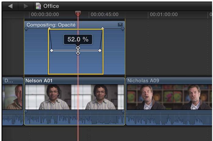 APPLE FINAL CUT PRO X - Ajout automatique d'images clés sur une zone sélectionnée - 3