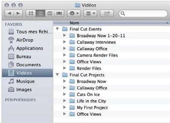 APPLE FINAL CUT PRO X - Sauvegarde de votre projet dans final cut pro - 2