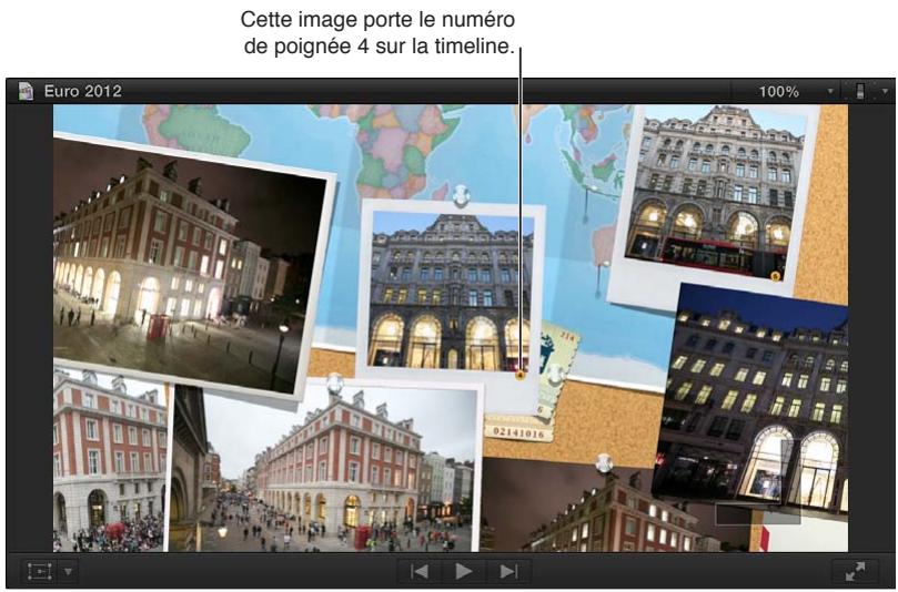 APPLE FINAL CUT PRO X - Ajustement des transitions avec plusieurs images - 1