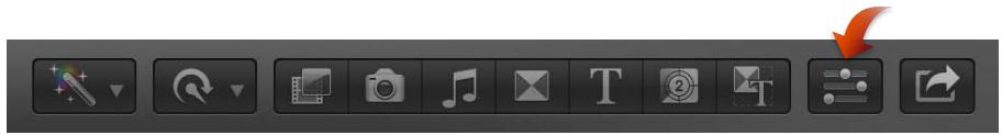 APPLE FINAL CUT PRO X - Définition de l'ordre de référencement d'événements par un projet - 1