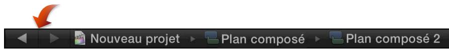 APPLE FINAL CUT PRO X - Ouverture d'un plan composé en vue de sa modification - 1