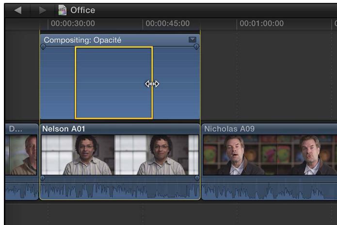 APPLE FINAL CUT PRO X - Ajout automatique d'images clés sur une zone sélectionnée - 2