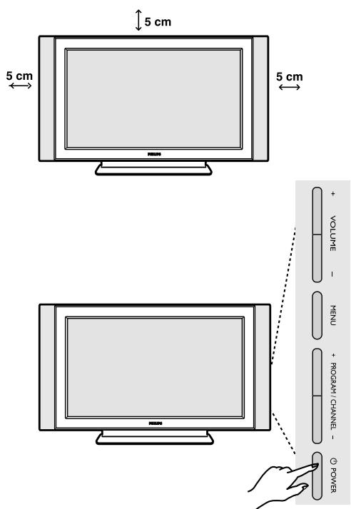PHILIPS 42PF7520D - Installazione del teilevisore - 1
