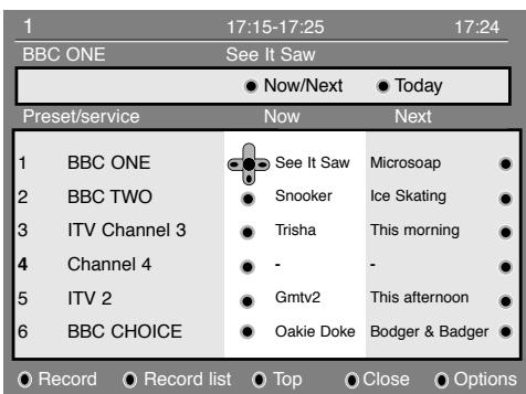 PHILIPS 42PF7520D - TV guide - 1