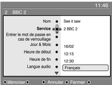 PHILIPS 42PF7520D - Fonction d'enregistrement - 1