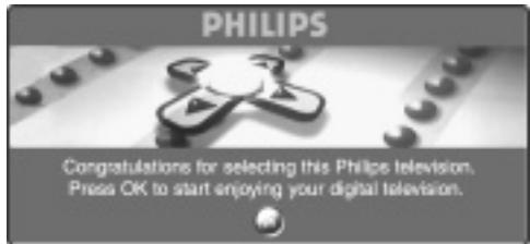 PHILIPS 42PF7520D - Switch on for the first time - 1