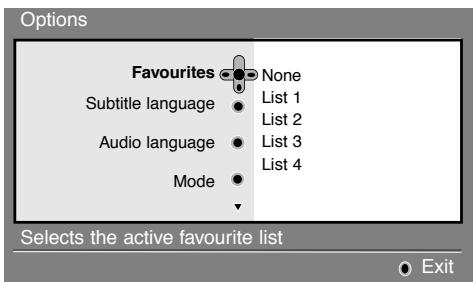 PHILIPS 42PF7520D - Using the Options menu - 1