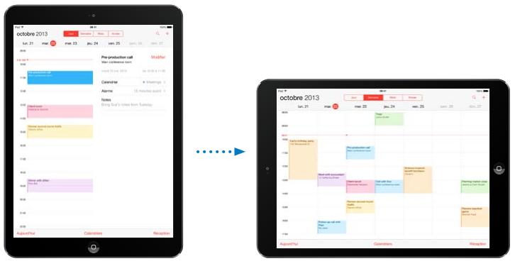 APPLE IPAD MINI 7,9 - Modifier l'orientation de l'écran - 1