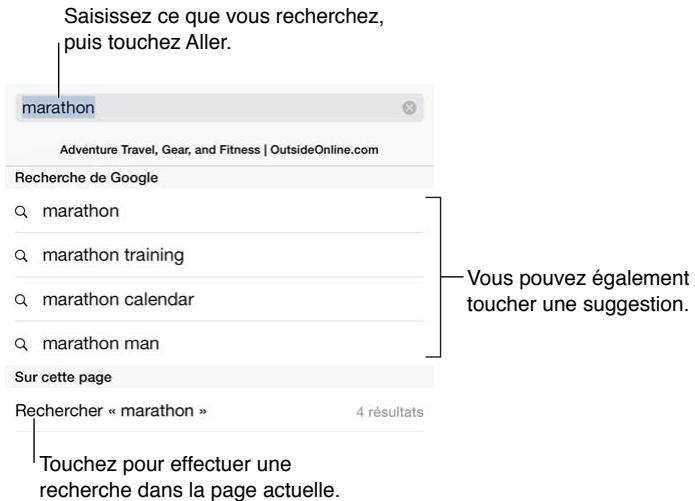 APPLE IPAD MINI 7,9 - Effectuer des recherches sur le web - 1