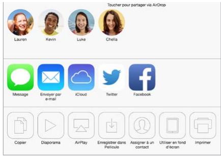 APPLE IPAD MINI 7,9 - Partager des photos et des vidéos - 1
