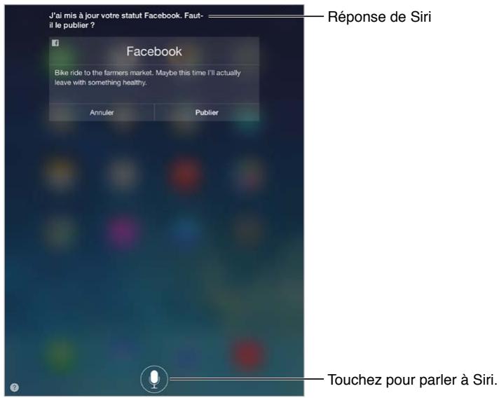APPLE IPAD MINI 7,9 - Utiliser Siri - 1