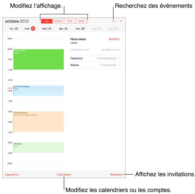 APPLE IPAD MINI 7,9 - Calendrier en un coup d'œil - 1