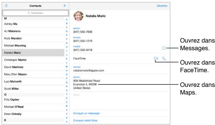 APPLE IPAD MINI 7,9 - Contacts en un coup d'œil - 1