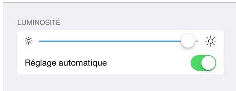 APPLE IPAD MINI 7,9 - Régler la luminosité de l'écran - 1