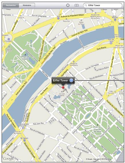 APPLE IPAD PRO 12 - Recherche de lieux - 1
