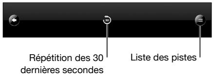 APPLE IPAD PRO 12 - Commandes pour les podcasts et les livres audio - 2