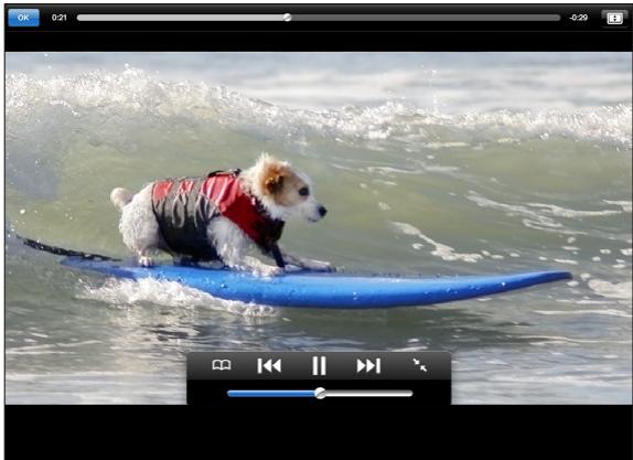 APPLE IPAD PRO 12 - Contrôle de la lecture vidéo - 1