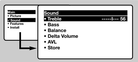 PHILIPS 14PT1686/58G - Sound adjustments - 1