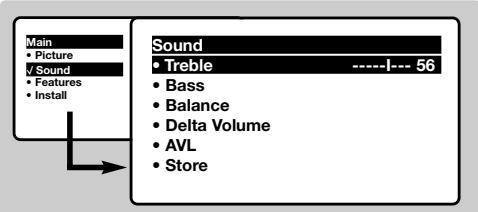 PHILIPS 14PT1686/58V - Sound adjustments - 1