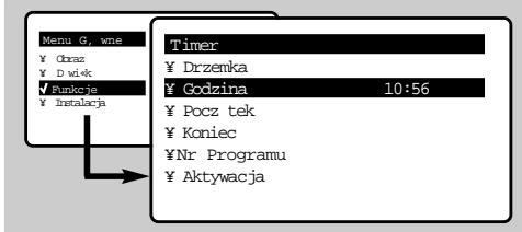 PHILIPS 14PT1686/58V - Funkcja budzika (dostępna wyłącznie w niektórych wersjach odbiornika) - 1
