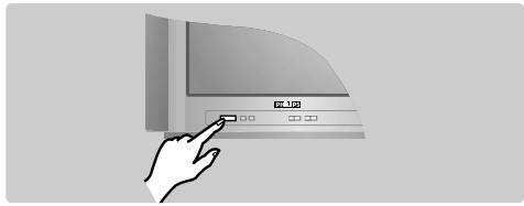 PHILIPS 14PT1686/58V - ④ Włączanie odbiornika - 1