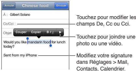 APPLE IPHONE 6S - Envoi de courrier électronique - 1