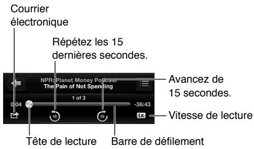 APPLE IPHONE 6S - Podcasts et livres audio - 1