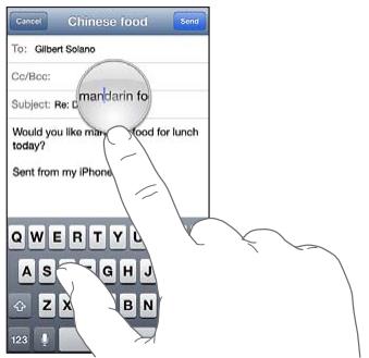 APPLE IPHONE 6S - Modification de texte - 1