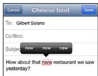 APPLE IPHONE 6S - Correction automatique et vérification de l'orthographe - 2