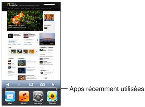 APPLE IPHONE 6S - Ouverture d'apps et basculement entre apps - 3