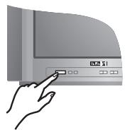 PHILIPS 20PT1546 - Tastene på TV-apparatet - 1