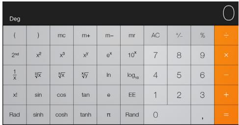 APPLE IPHONE SE - Calculette - 3