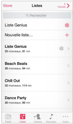 APPLE IPHONE SE - Listes de lecture - 1