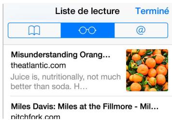 APPLE IPHONE SE - Enregisterr une liste de lecture pour plus tard - 1