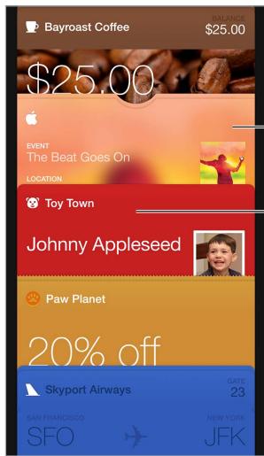 APPLE IPHONE SE - Passbook en un coup d'oeil - 1