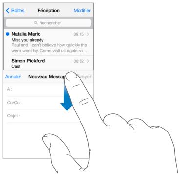 APPLE IPHONE SE - Finir d'écrire un message plus tard - 1