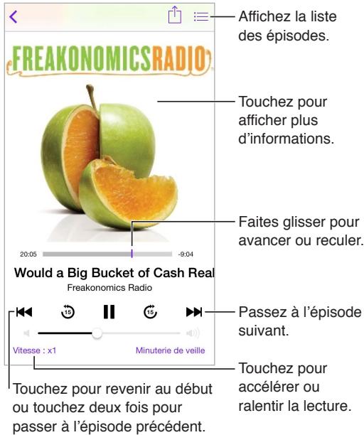 APPLE IPHONE SE - Contrôler la lecture - 1