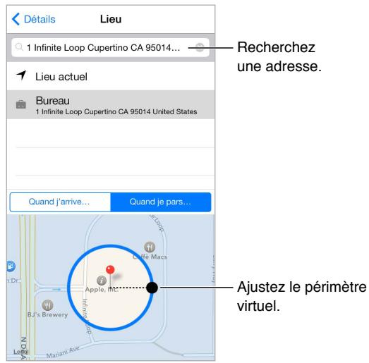 APPLE IPHONE SE - Rappels de lieu - 1