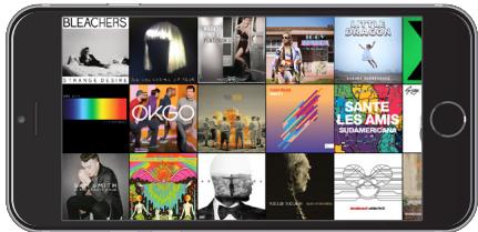 APPLE IPHONE SE - Mur d'albums - 1