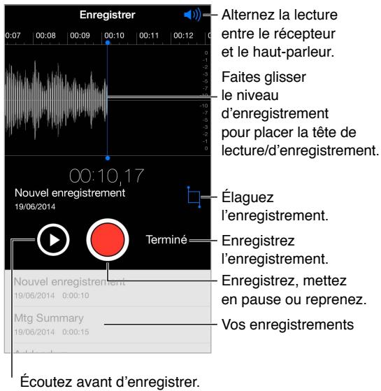APPLE IPHONE SE - Dictaphone en un coup d'oeil - 1