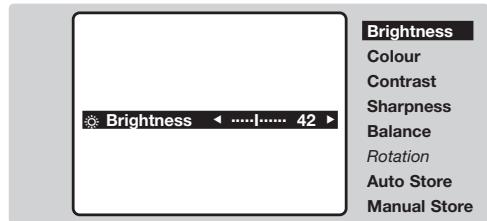 PHILIPS 21PT4458 - Other settings in the menu - 1