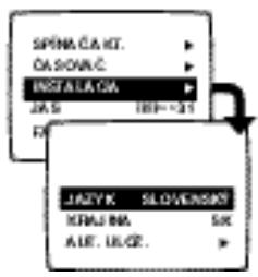 PHILIPS 28PT4404 - Dalsie nastavenia ponuky INSTALÁCIA - 1