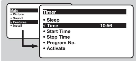 PHILIPS 28PT4458 - Timer function (only available on certain versions) - 1