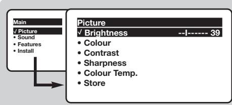 PHILIPS 28PT5107 - Picture settings - 1