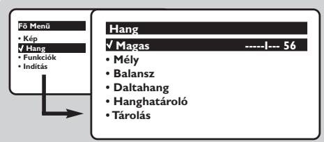 PHILIPS 28PT5107 - Hangbeállítás - 1