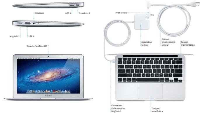 APPLE MACBOOK AIR 11 POUCES 2012 - Bienvenue sur votre nouvel MacBook Air. Laissez-nous vous montré. - 1