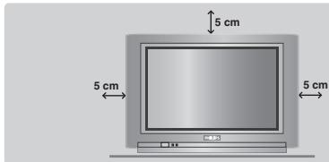 PHILIPS 29PT8509 - Plassering av TV-apparatet. - 1