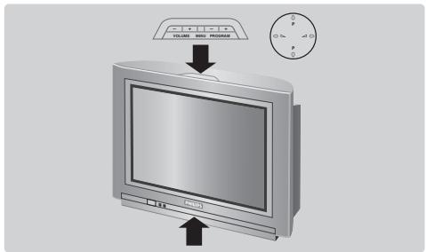 PHILIPS 29PT8509 - I tasti del teilevisore - 1