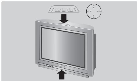 PHILIPS 29PT8509 - Knapperne på fjernsynet - 1