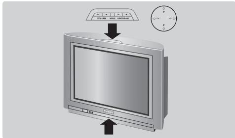 PHILIPS 29PT8509 - Television nappäimet - 1